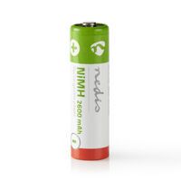Nedis Wiederaufladbarer Ni-MH-Akku AA| 1.20 V| NiMH|| Wiederaufladbar| 2600 mAh| - Battery - Mignon (AA)