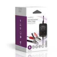 Nedis Blei-Saeure-Batterie-Ladegerät| 2 VDC 6 12| 0.60 A| Ladeerhaltung| - Charger