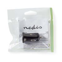 Nedis Auto-Ladegerät / 2x 2.4 A / Anzahl der Ausgänge: 2 / Port Type: 2x USB-A / / 12 W / Einzelspannungsausgang