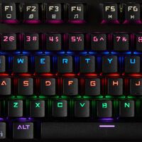 Nedis Wired Gaming Keyboard| USB| Mechanische Tasten| RGB| US International|