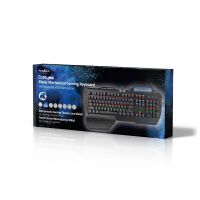Nedis Wired Gaming Keyboard| USB| Mechanische Tasten| RGB| US International|