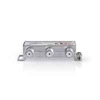 Nedis CATV-Splitter| 5-1000 MHz| Einführungsverlust 6.8 dB| Anzahl der Ausgänge 3|