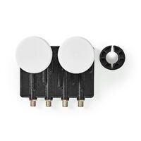 Nedis UNIVERSAL LNB QUARD MONOBLOCK (SLNBQDM60BK      60°)