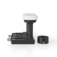 Nedis LNB| Twin Monoblock 6.0°| Ausgangsanschluss 2x F-Stecker| Rauschmaß Bereich 0