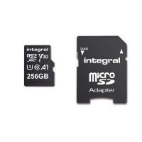 Integral 256 GB Hochgeschwindigkeits-microSDHC/XC V30 UHS-I U3-Speicherkarte