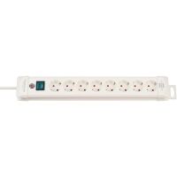 Brennenstuhl BN-1952280100 - 3 m - 8 AC outlet(s) - White - Plastic - 490 mm - White