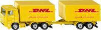 SIKU 1694 LKW mit Anhänger DHL
