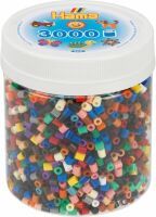 Malte Haaning Plastic A/S Hama® Bügelperlen Dose Volltonmix 3.000 Perlen.