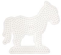 Malte Haaning Plastic A/S Hama® Bügelperlen Midi - Stiftplatte Pferd.