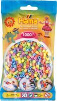 Malte Haaning Plastic A/S Hama® Bügelperlen Perlen, pastell gemischt, 1.000 Stück.