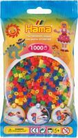 Malte Haaning Plastic A/S Hama® Bügelperlen Midi - Neon Mix 1000 Perlen.