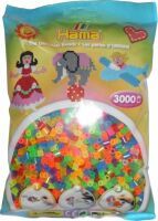 Malte Haaning Plastic A/S Hama® Bügelperlen midi Beutel 3.000 Stück Trsp. Neon.