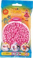 Malte Haaning Plastic A/S Hama® Bügelperlen Midi - Pastell Pink 1000 Perlen.