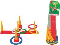 WURFSPIEL PLASTIK M. 5 RINGEN 7510