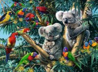 Ravensburger Erwachsenenpuzzle „Koalas im Baum“ 500 Teile 10 - 99 Jahre Puzzle von Ravensburger