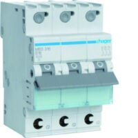 Hager LS-SCHALTER 3P  16A-B 6KA 3PLE (MBS316 QUICK CONNECT)