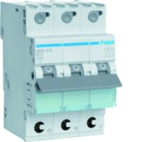 Hager LS-SCHALTER 3P  13A-B 6KA 3PLE (MBS313 QUICK CONNECT)