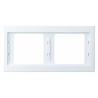 Berker RAHMEN 2-FACH QUER (13637009 PWS  K.1)