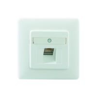 Rutenbeck 136112030 - RJ-45 - -5 - 50 °C - White - Plastic - IP21 - 72 V