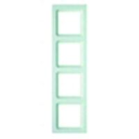 Berker Q.3 RAHMEN 4FACH POLARWS SAMT (10146099)