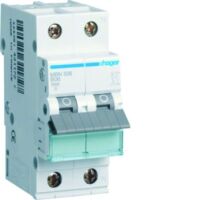 Hager LS-SCHALTER 1P+N 6A-B 6KA 2PLE (MBN506)