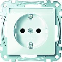 MERTEN MEG2302-0319 - CEE 7/3 - CEE 7/4 - White - Thermoplastic - 250 V - 16 A