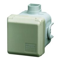 Mennekes 4130 - Gray - IP44 - 400 V - 32 A - 50 - 60