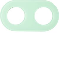 Berker SERIE GLAS RAHMEN 2F.POLARWEIß (110209)