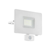 Eglo Leuchten EGLO FAEDO 3 - Outdoor wall lighting - White - Aluminium - Glass - IP44 - I - Transparent