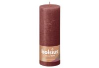 Multipack BOLSIUS Stumpenkerze Shine19x7cm rot - 4 Stück