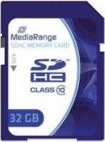 MEDIARANGE MR964 - 32 GB - SDHC - Class 10 - 45 MB/s - 15 MB/s - Blue