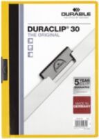 DURABLE Klemm-Mappe Duraclip Original 30 gelb (220004)