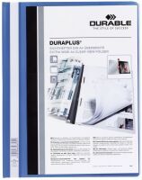 Durable DURAPLUS - A4 - Blue,Transparent - Portrait - 1 pockets - Paper