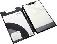 DURABLE Spezial-Blockmappe DIN A4+ m Einschlagblatt schwarz (233201)