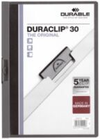 DURABLE Klemm-Mappe Duraclip Original 30 anthrazit (220057)