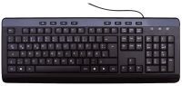 MEDIARANGE MROS102 - Standard - Wired - USB - Mechanical - QWERTZ - Black