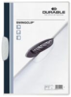 DURABLE Klemm-Mappe Swingclip PP 30 Blatt A4 weiß (226002)
