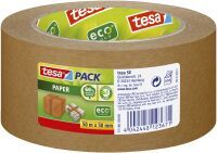 Tesa paper ecoLogo 50mx50mm - 50 m - Brown - 50 mm - 1 pc(s)