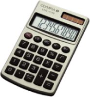 Olympia Taschenrechner LCD-1110                       silber (941901000)