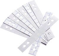 DURABLE Lochverstärkerstreifen transparent 50er Beutel (807819)