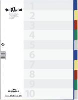 Durable 6747-27 - Numeric tab index - Polypropylene (PP) - Blue - Portrait - A4