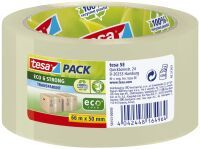 Tesa pack Verpackungsklebeband Eco & Strong 50 mm x 66 m transparent