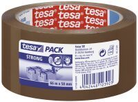 Tesa Packband strong 66m x 50mm braun 57168 Packband