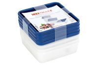 WESTMARK Gefrierdose 'Trio' 4er Pack