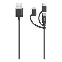 Hama Kabel USB-A 3in1/USB-C/Micro/L (200617)