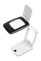 WEDO Tischlupe Pocket mit LED inkl. Batterien schwarz (27175101)