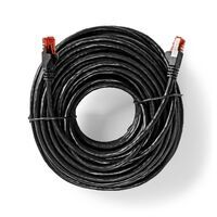 Nedis CAT6-Netzwerkkabel / RJ45 Stecker / RJ45 Stecker / U/UTP / 20.0 m / Aussenbereich / Rund / PVC / Schwarz / Box