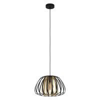 Eglo HÄNGELEUCHTE 1X40W E27 DM375MM (ENCINITOS SCHW./GOLD)