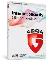 G Data InternetSecurity 3 für 1 Box (C2002BOX12SO3F1)