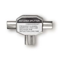 Nedis KOAXVERTEILER 2XSTECKER-BUCHSE (CSBW40950WT)